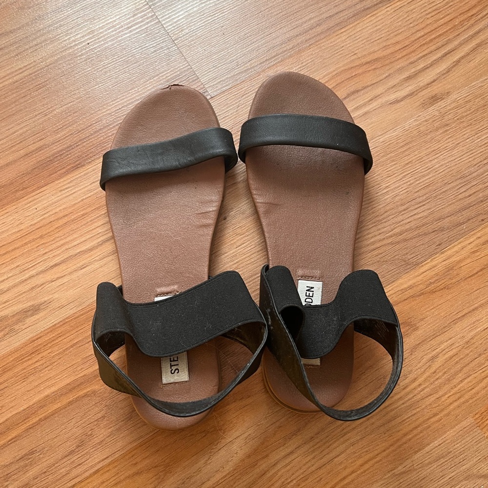Steve Madden Black Sandals for Women
